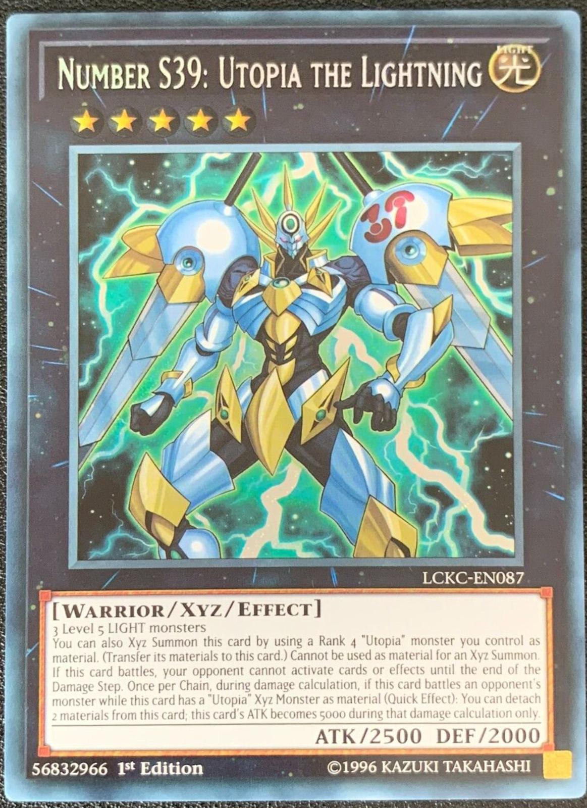 Number S39: Utopia The Lightning [1st Edition] LCKC-EN087 Prices ...