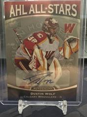 Dustin Wolf [Autograph] #AS-1 Hockey Cards 2022 Upper Deck AHL All Stars Prices