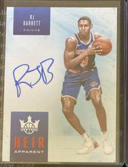 RJ Barrett [Ruby] Basketball Cards 2019 Panini Court Kings Heir Apparent Autographs Prices