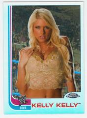 Kelly Kelly [Refractor] #66 Wrestling Cards 2008 Topps Heritage III Chrome WWE Prices