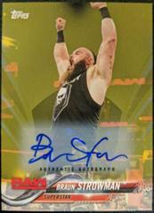 Braun Strowman [Gold Autograph] #113 Wrestling Cards 2018 Topps WWE Then Now Forever Prices