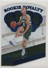 Donte DiVincenzo [Blue] Basketball Cards 2018 Panini Crown Royale Rookie Royalty Prices