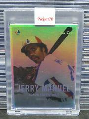 Jerry Manuel [Rainbow Foil] #102 Baseball Cards 2021 Topps Project 70 Prices