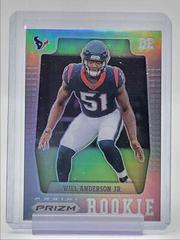 Will Anderson Jr. [Silver] #PFR-3 Football Cards 2023 Panini Prizm Flashback Rookie Prices