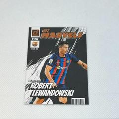 Robert Lewandowski #8 Soccer Cards 2022 Panini Donruss Net Marvels Prices