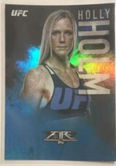 Holly Holm [Blue] #47 Ufc Cards 2017 Topps UFC Fire Prices