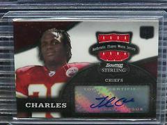 Jamaal Charles [Jersey Autograph Refractor] Football Cards 2008 Bowman Sterling Prices