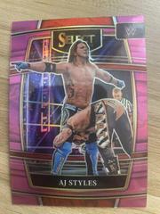 AJ Styles [Pink Prizm] #107 Wrestling Cards 2022 Panini Select WWE Prices
