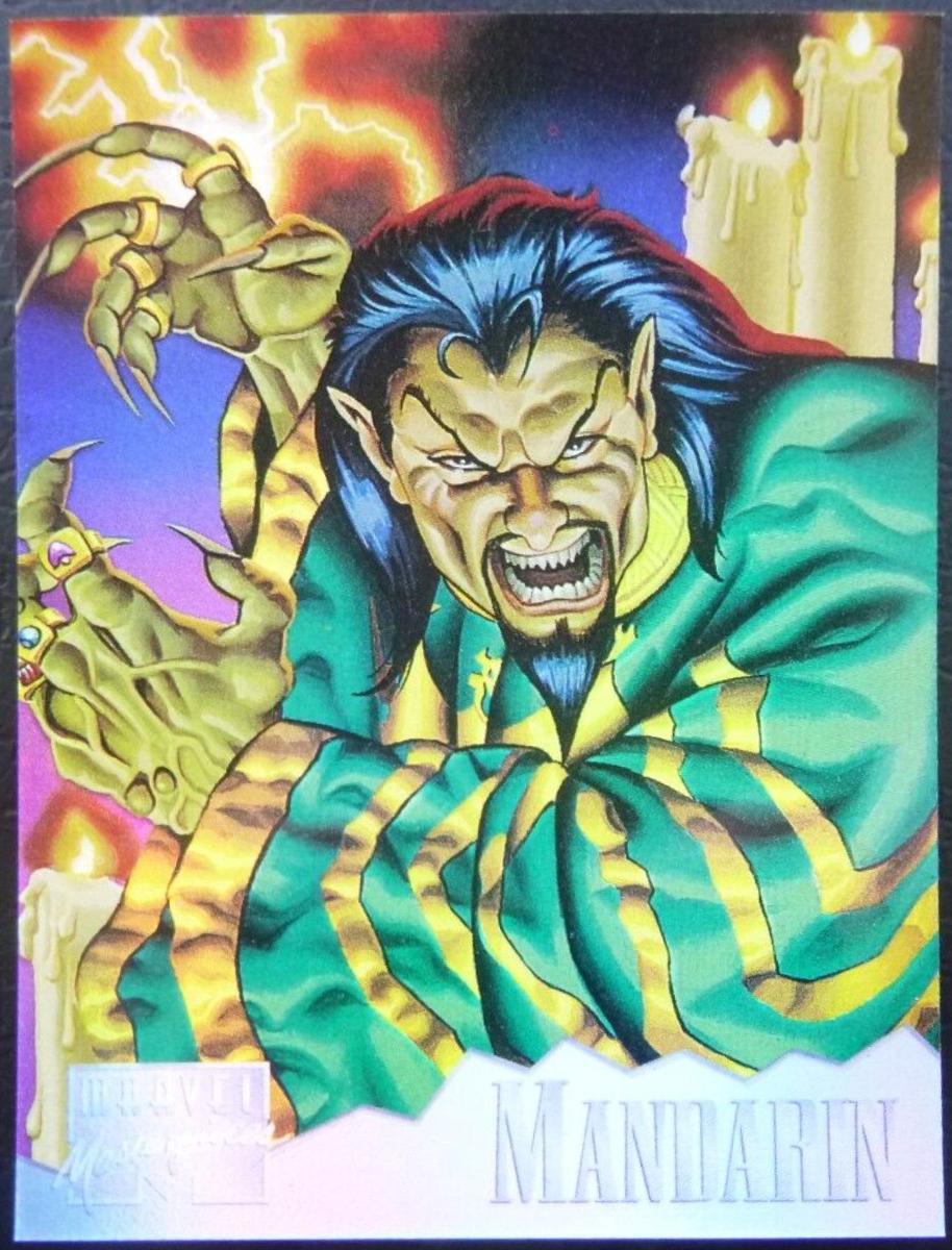 Mandarin #4 Marvel 1995 Masterpieces Holoflash