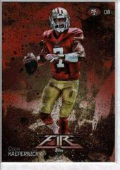 Colin Kaepernick [Flame Foil] #6 Football Cards 2014 Topps Fire Prices