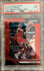 Scottie Pippen [Fast Break Prizm Red] Basketball Cards 2018 Panini Prizm Prices