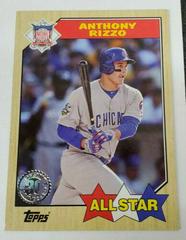 Anthony Rizzo Baseball Cards 2017 Topps 1987 Prices
