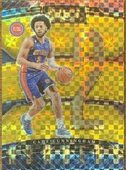 Cade Cunningham [Gold] #3 Basketball Cards 2022 Panini Select Numbers Prices