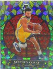 Stephen Curry #4 Basketball Cards 2020 Panini Mosaic Stained Glass Prices