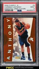 Carmelo Anthony [Essential Credentials Future] #9 Basketball Cards 2006 Fleer E-X Prices