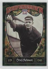 Christy Mathewson [Green Crystal] #4 Baseball Cards 2013 Panini Cooperstown Prices