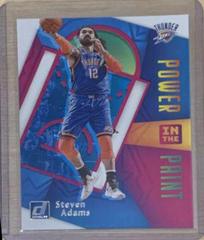 Steven Adams #9 Basketball Cards 2020 Donruss Power in the Paint Prices