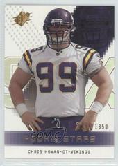 Chris Hovan #95 Football Cards 2000 Spx Prices