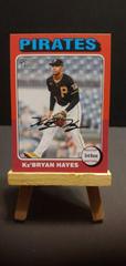 Ke'Bryan Hayes [Red Border] #226 Baseball Cards 2024 Topps Heritage Prices