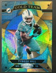 Tyreek Hill [Teal] #GT-5 Football Cards 2023 Panini Certified Gold Team Prices
