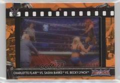 Sasha Banks vs. Bayley [Orange] Wrestling Cards 2021 Topps WWE Match Film Strips Relics Prices