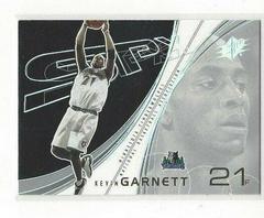 Kevin Garnett Basketball Cards 2002 Spx Prices