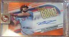 Kyle Schwarber [Orange] Baseball Cards 2023 Topps Pristine Going Gone Autographs Prices
