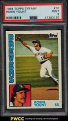 Robin Yount #10 Baseball Cards 1984 Topps Tiffany Prices
