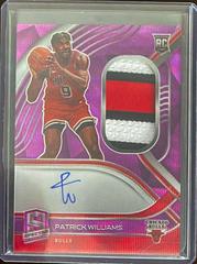 Patrick Williams [Jersey Autograph] Basketball Cards 2020 Panini Spectra Prices