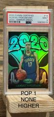 Aleksej Pokusevski [Mirror Green] #184 Basketball Cards 2020 Panini Certified Prices