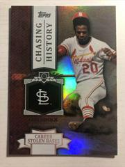 Lou Brock [Holo Gold] #CH-14 Baseball Cards 2013 Topps Chasing History Prices