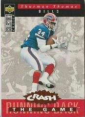 Thurman Thomas [Bronze] Football Cards 1994 Collector's Choice Crash the Game Prices