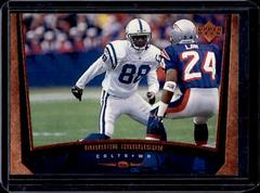 Marvin Harrison [Bronze] #122 Football Cards 1998 Upper Deck Prices