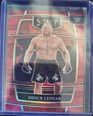 Brock Lesnar [Red Prizm] Wrestling Cards 2022 Panini Select WWE Prices