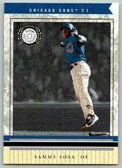 Sammy Sosa #21 Baseball Cards 2003 Fleer Patchworks Prices