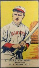 Dave Bancroft [Hand Cut] Baseball Cards 1923 W515 1 Prices