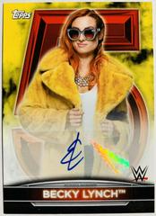 Becky Lynch [Gold] Wrestling Cards 2021 Topps WWE Women's Division Autographs Prices