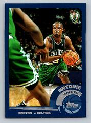 Antoine Walker Basketball Cards 2002 Topps Prices