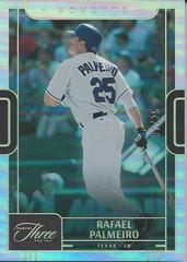 Rafael Palmeiro [Holo Gold] Baseball Cards 2023 Panini Three and Two Moments Prices