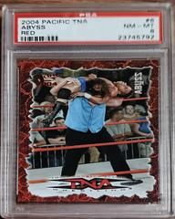 Abyss [Red] #6 Wrestling Cards 2004 Pacific TNA Prices