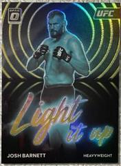 Josh Barnett [Gold] #2 Ufc Cards 2023 Panini Donruss Optic UFC Light It Up Prices