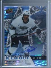 Quinton Byfield [Autograph] Hockey Cards 2021 Upper Deck Allure Iced Out Prices