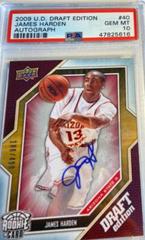 James Harden [Autograph] #40 Basketball Cards 2009 Upper Deck Draft Edition Prices