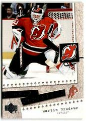 Martin Brodeur #HS30 Hockey Cards 2005 Upper Deck Hockey Scrapbook Prices