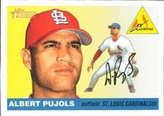 Albert Pujols [Old Cardinals Logo] Baseball Cards 2004 Topps Heritage Prices