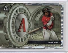 Druw Jones [Ice] #TV-7 Baseball Cards 2023 Bowman Platinum Treasures in the Vault Prices