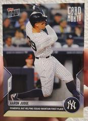 Aaron Judge #M-MAY Baseball Cards 2022 Topps Now Card of the Month Prices