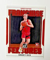 Gradey Dick #4 Basketball Cards 2023 Panini Donruss Franchise Features Prices