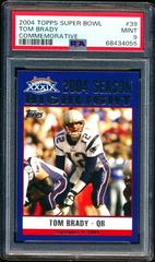 Tom Brady #39 Football Cards 2004 Topps Super Bowl Commemorative Prices
