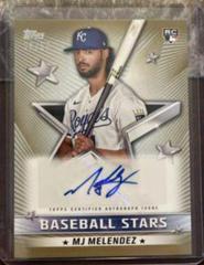 MJ Melendez [Gold] #BSA-MM Baseball Cards 2022 Topps Update Stars Autographs Prices